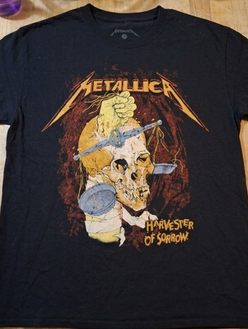 [[Unbranded]] Gaphic Metallica Graphic Bamd Tee